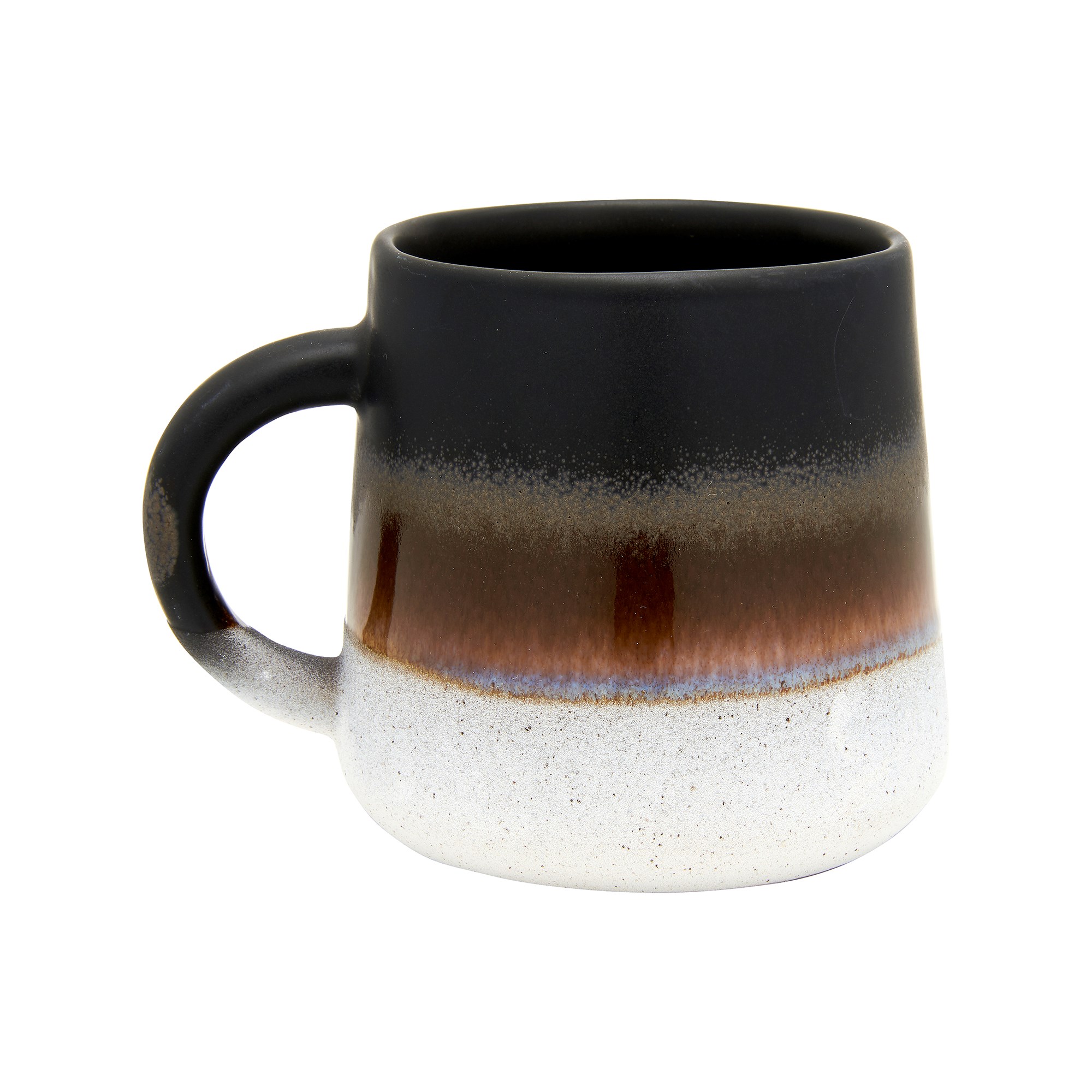 Sass & Belle  Black Mojave Glazed Mug