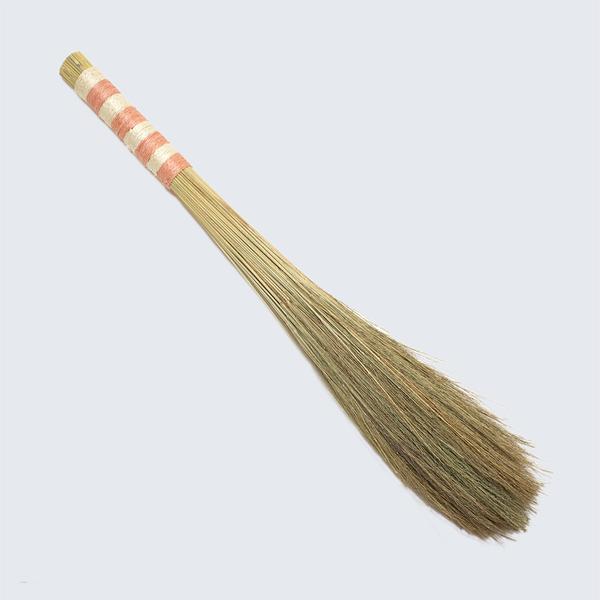 Handheld Broom Brush Pink And White Handle