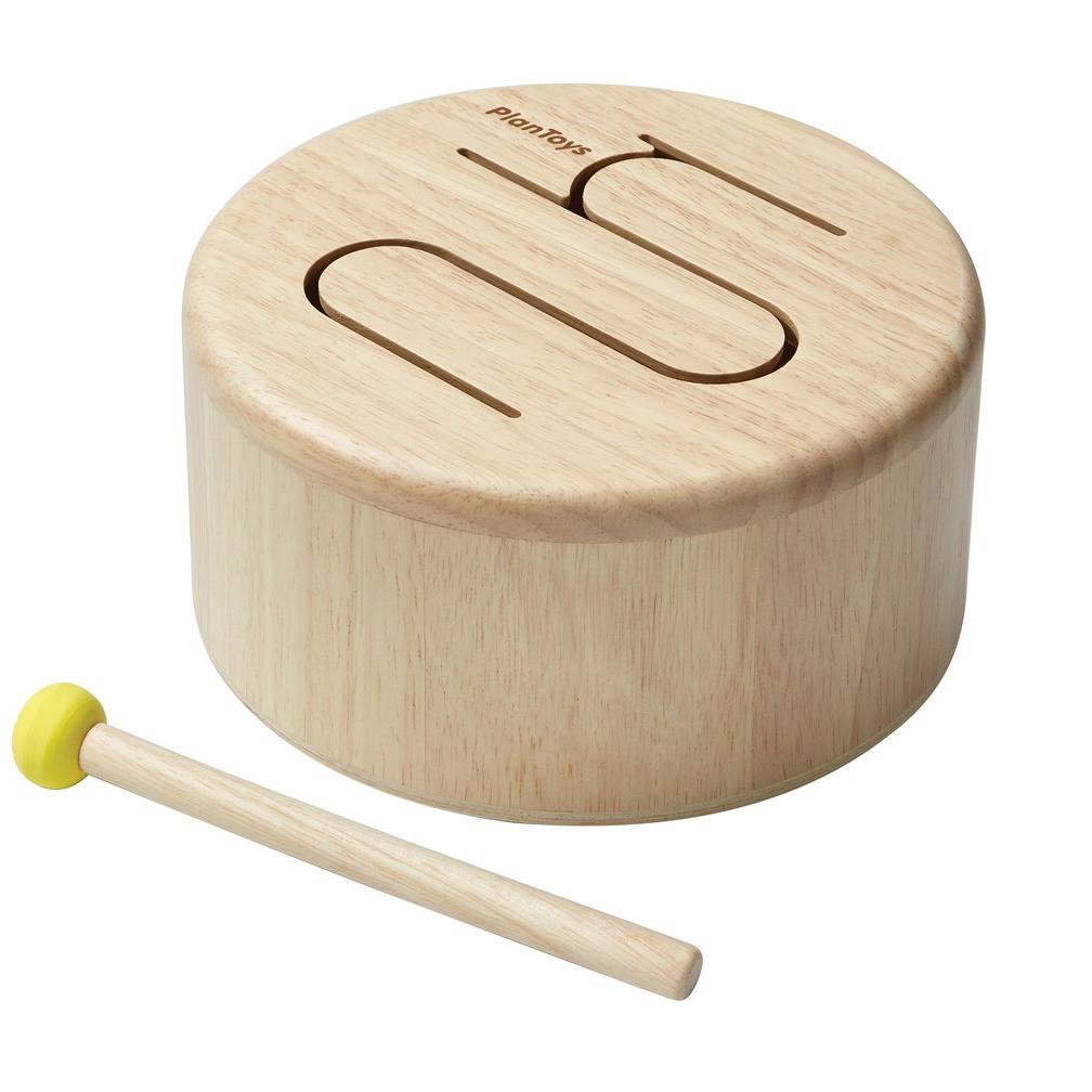 Plan Toys Natural Solid Drum