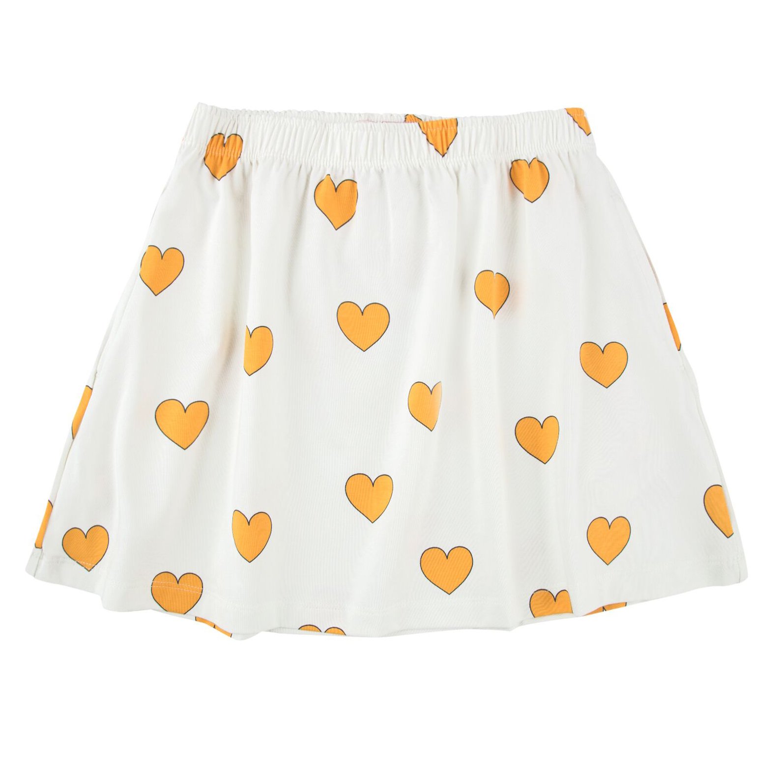 Tinycottons Off white Tiny Cottons Hearts Skirt