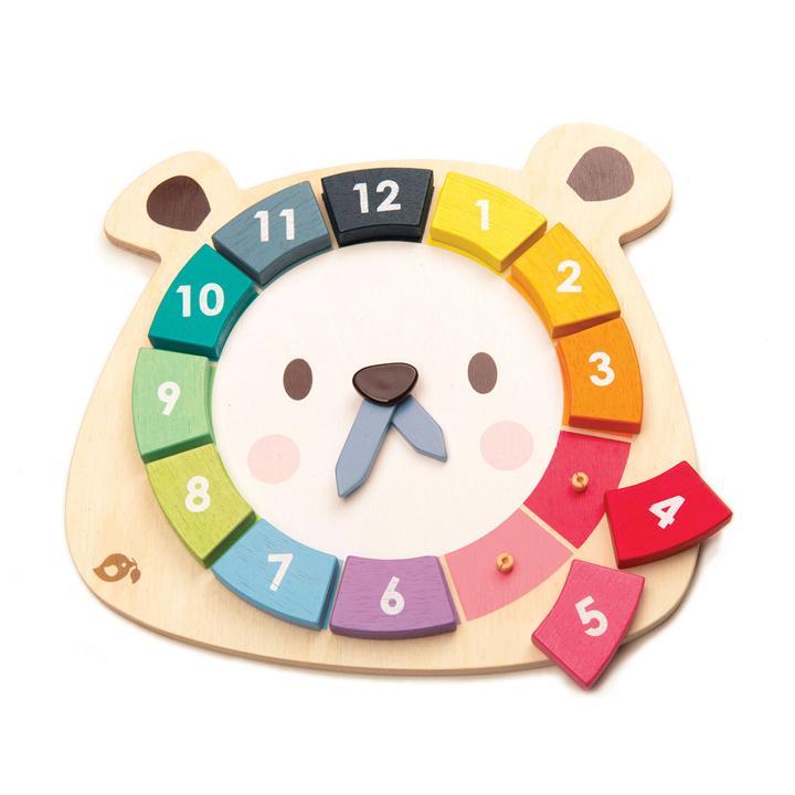 Thread Bear Design Thread Bear Design Colour Clock