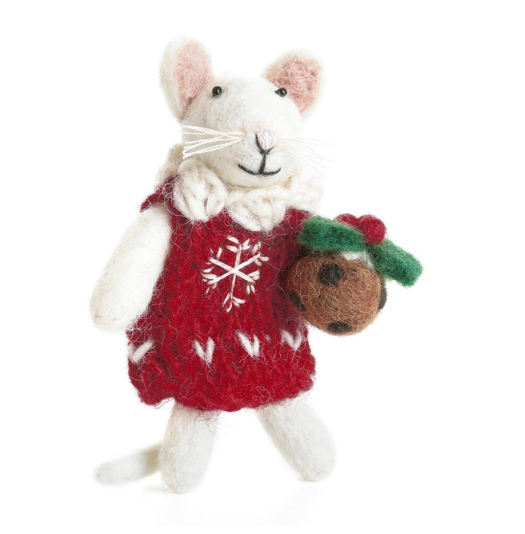Amica Little Girl Mouse Decoration