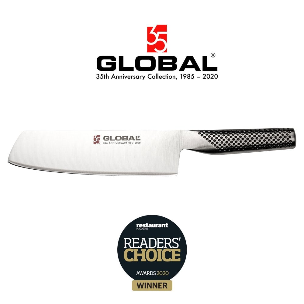 Global G-5 35th Anniversary 18cm Vegetable Chopper Knife
