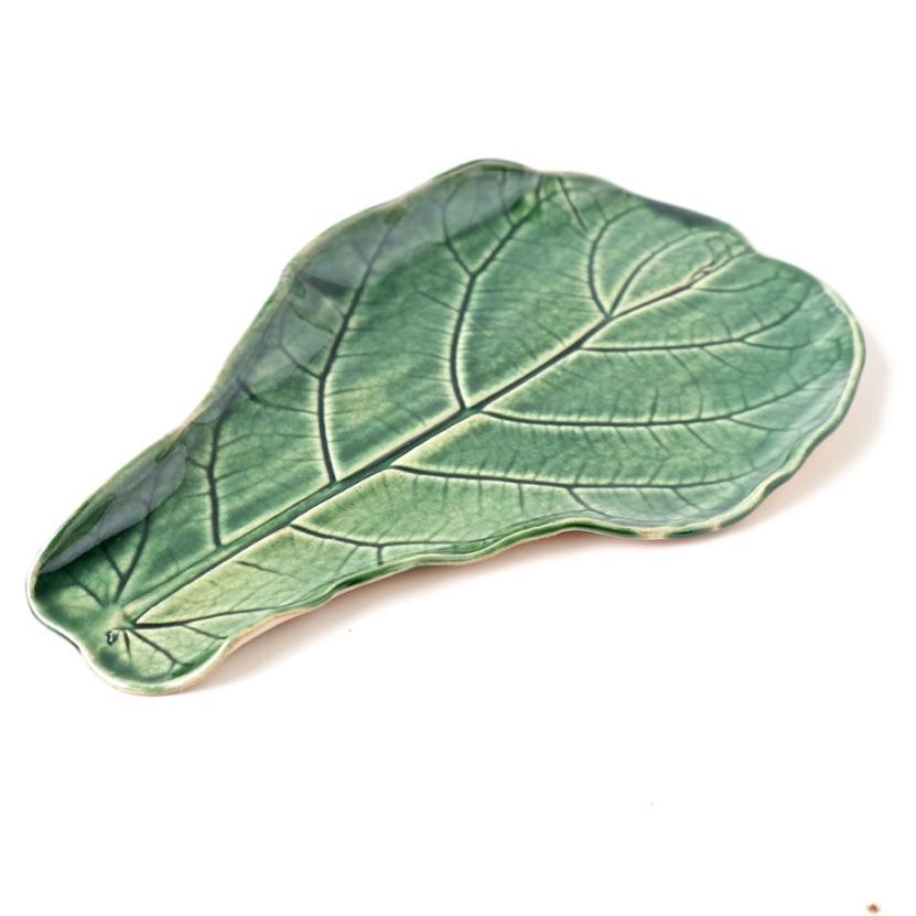 botanicalboysuk Ceramic Plate Fiddleleaf Fig