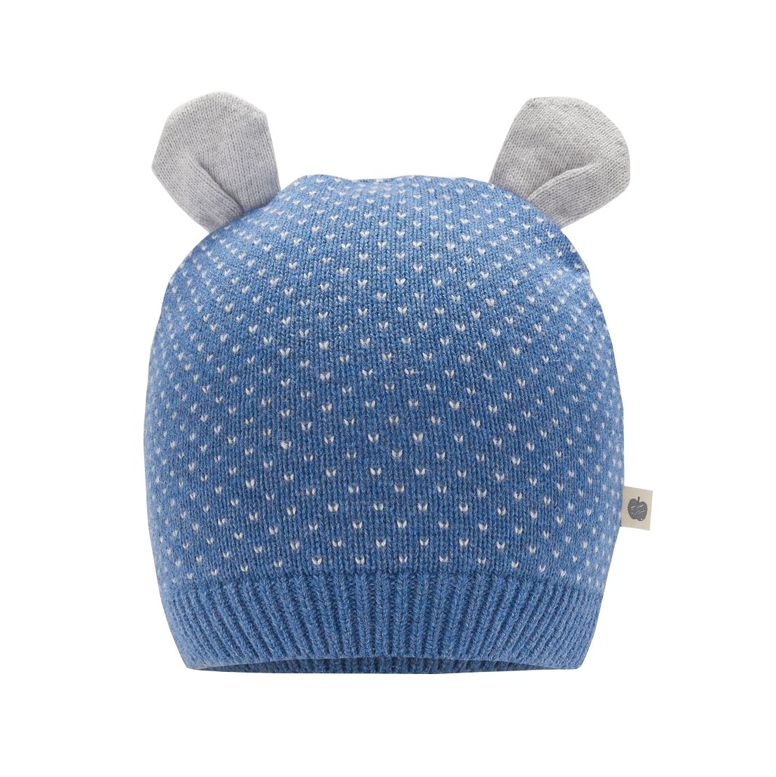 The Bonnie Mob Blue Knitted Hat With Ears