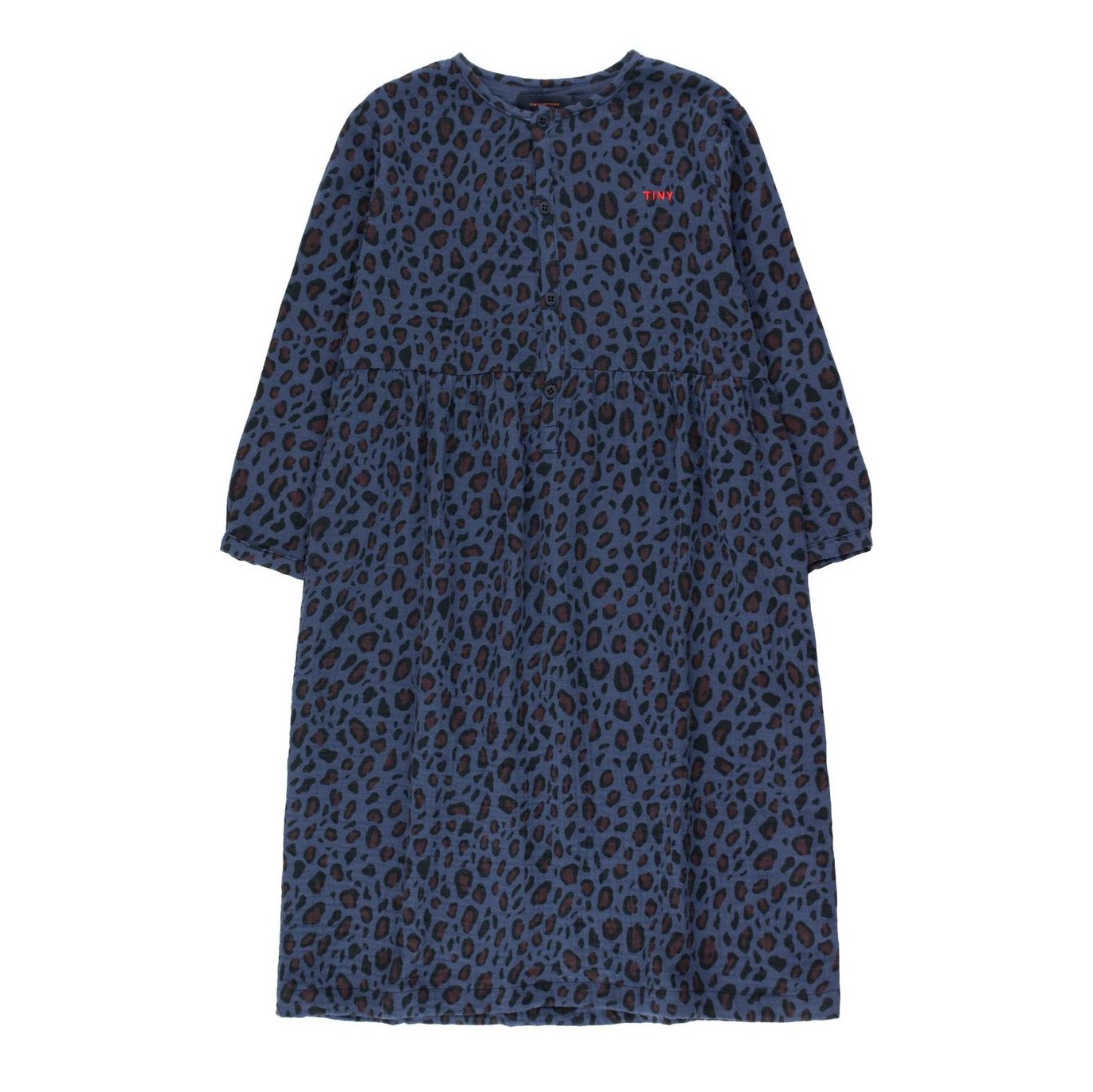 Tinycottons Navy Animal Print Dress