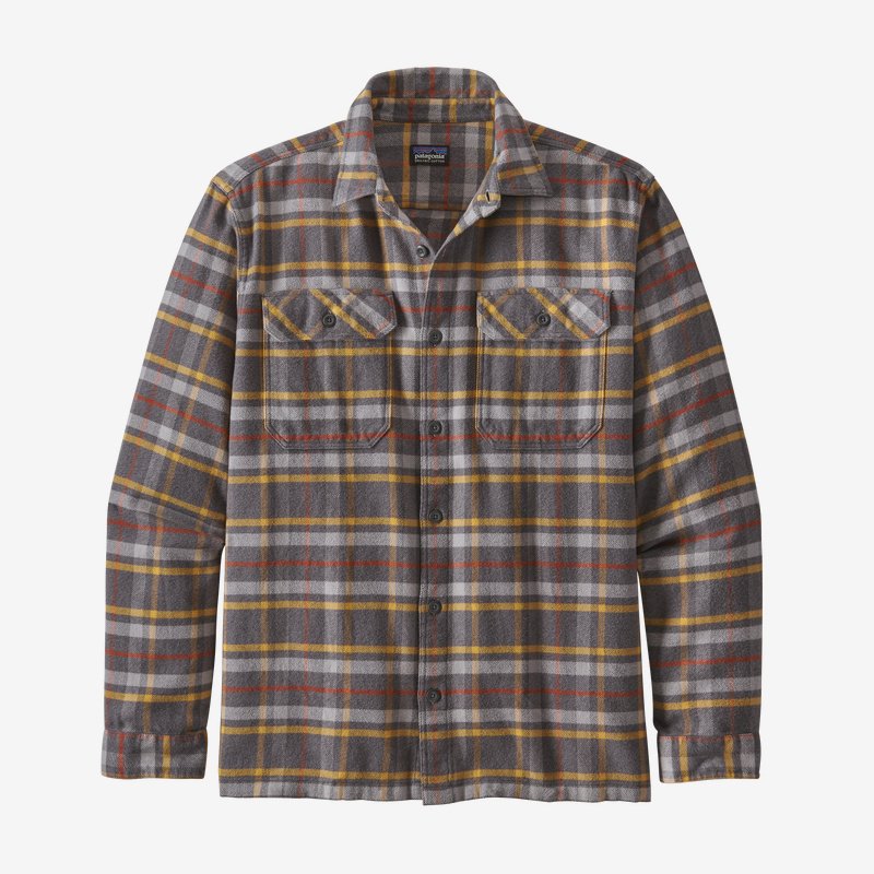 Patagonia Fjord Flannel Shirt - Forge Grey