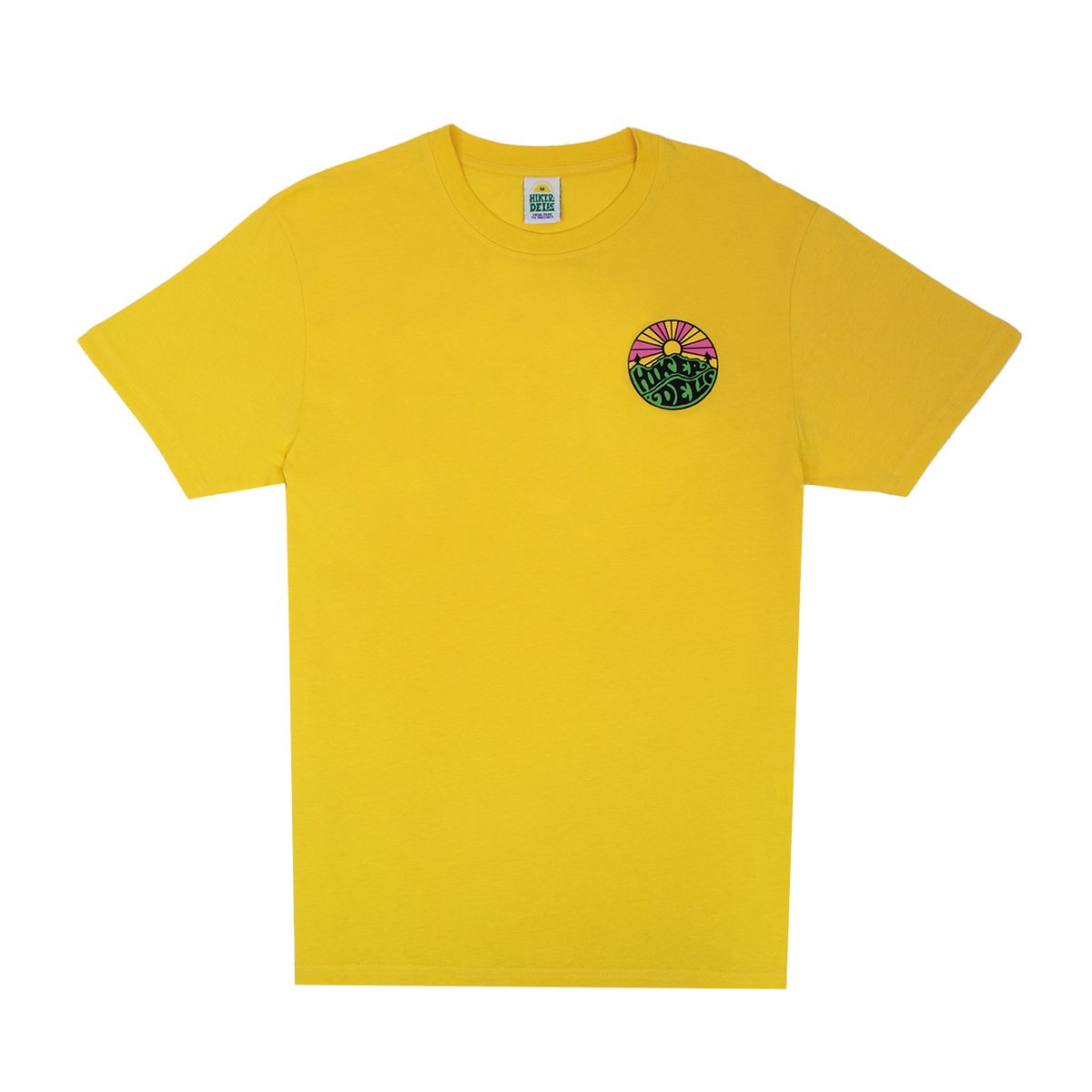 Hikerdelic OG Logo Tee - Sunshine Yellow