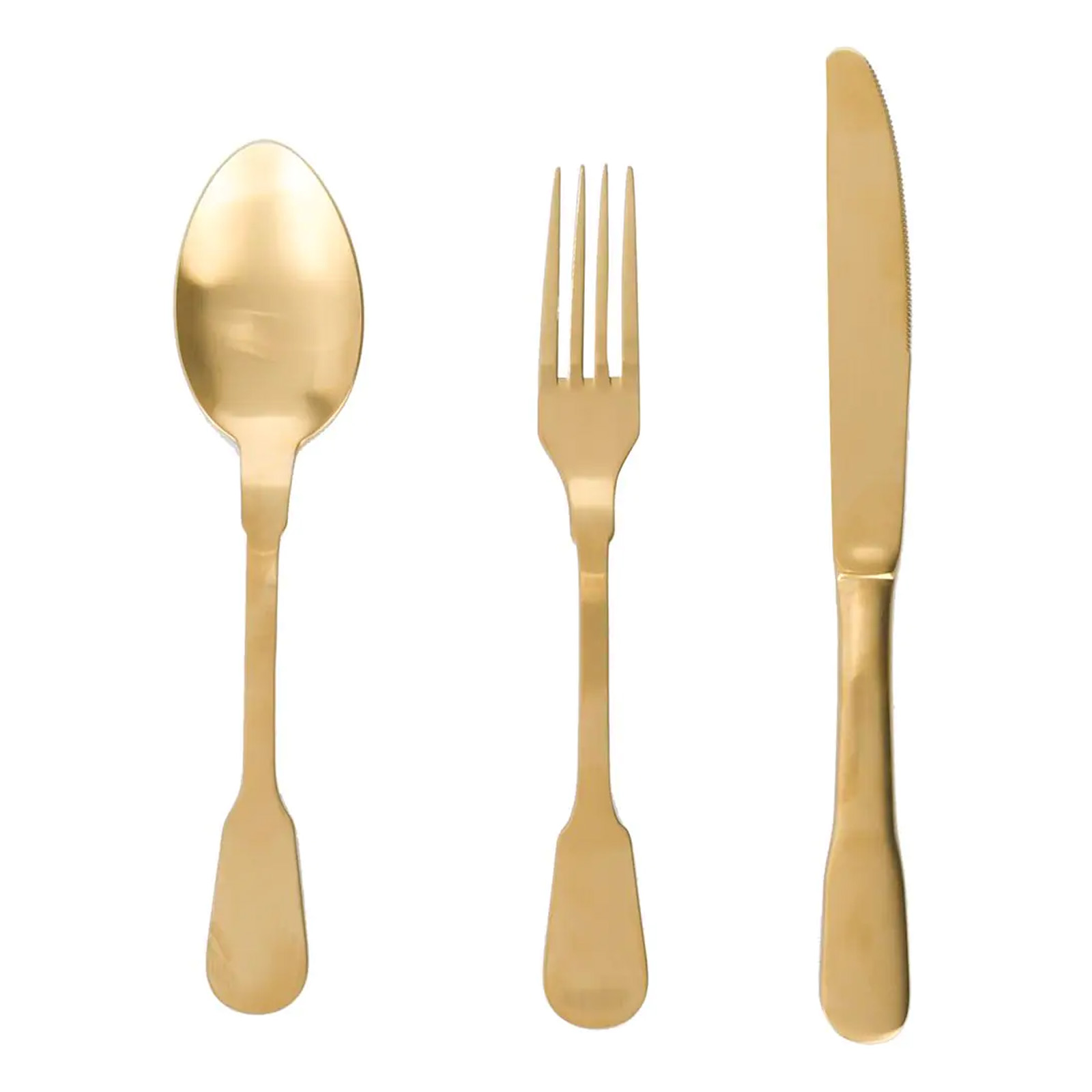 Bitossi Home Cutlery Gold Set