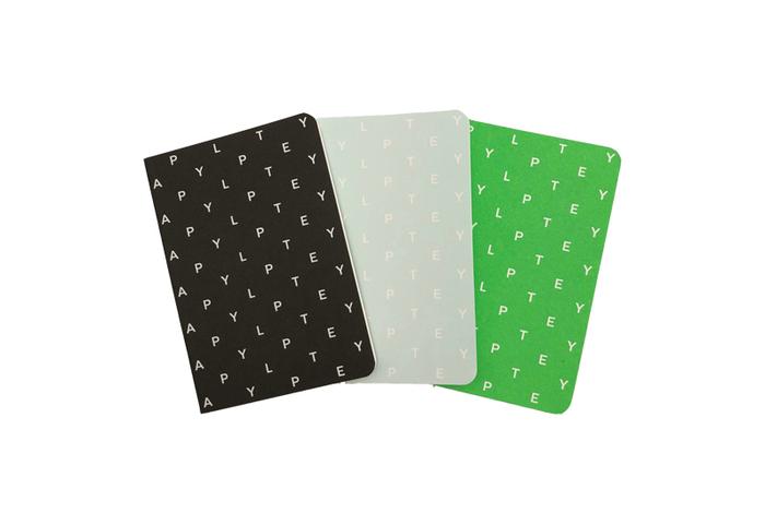 PLTY Stationary - Set of 3 Mini Pocket Notebook