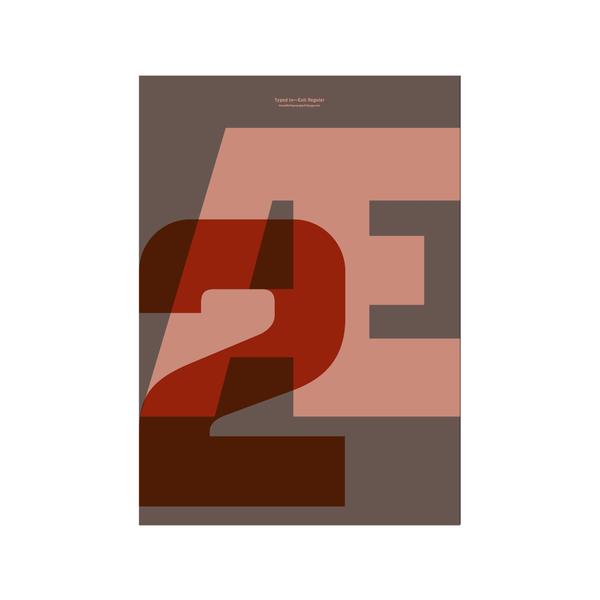 PLTY A3 In Love with Typography Æ2 Poster