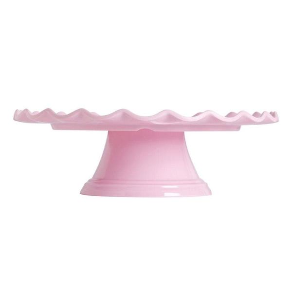 Hip Products LLC Pink Wave Melamine Cake Stand