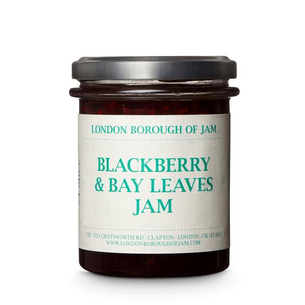 London Borough of Jam Lbj Blackberry Bay Leaves Jam 220 G
