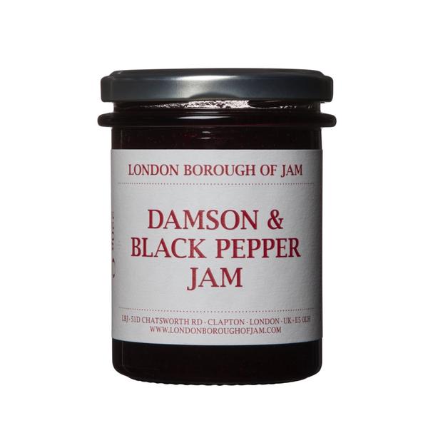 London Borough of Jam Lbj Damson Black Pepper Jam 220 G