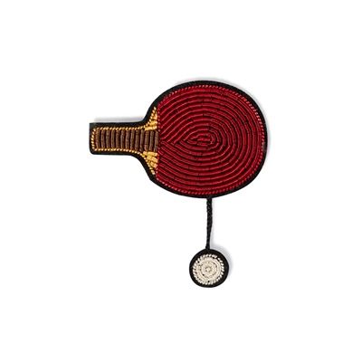 Macon & Lesquoy - Ping Pong Table Tennis Brooch