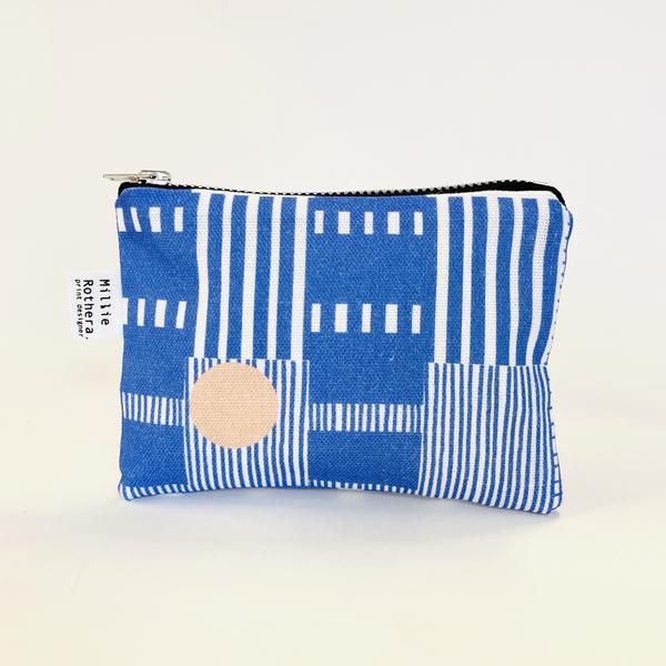 Millie Rothera Coin Purse In Levels Print