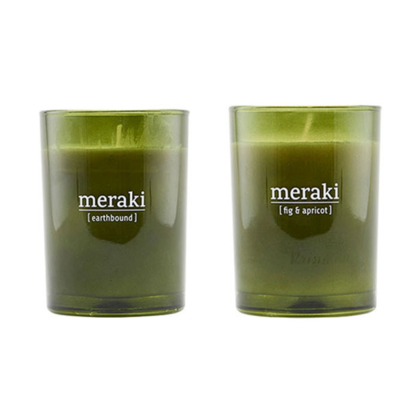 Mink Interiors Scented Candles (Set of Two) Earthbound + Fig Apricot