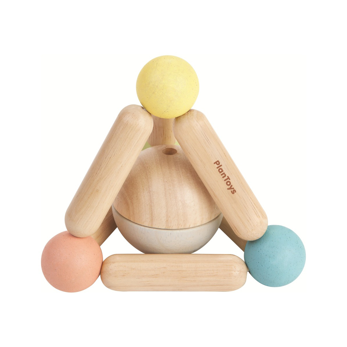 Plan Toys Pastel Triangle Rattle