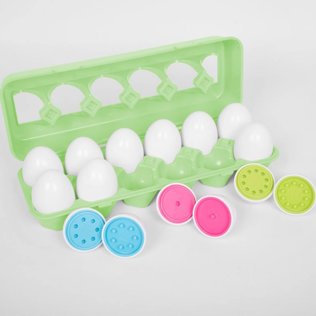 TickiT Multicolor 12 Eggs To Count
