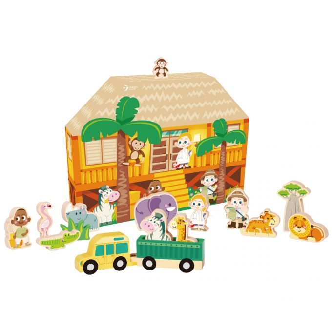 Classic World Jungle Safari Game Box