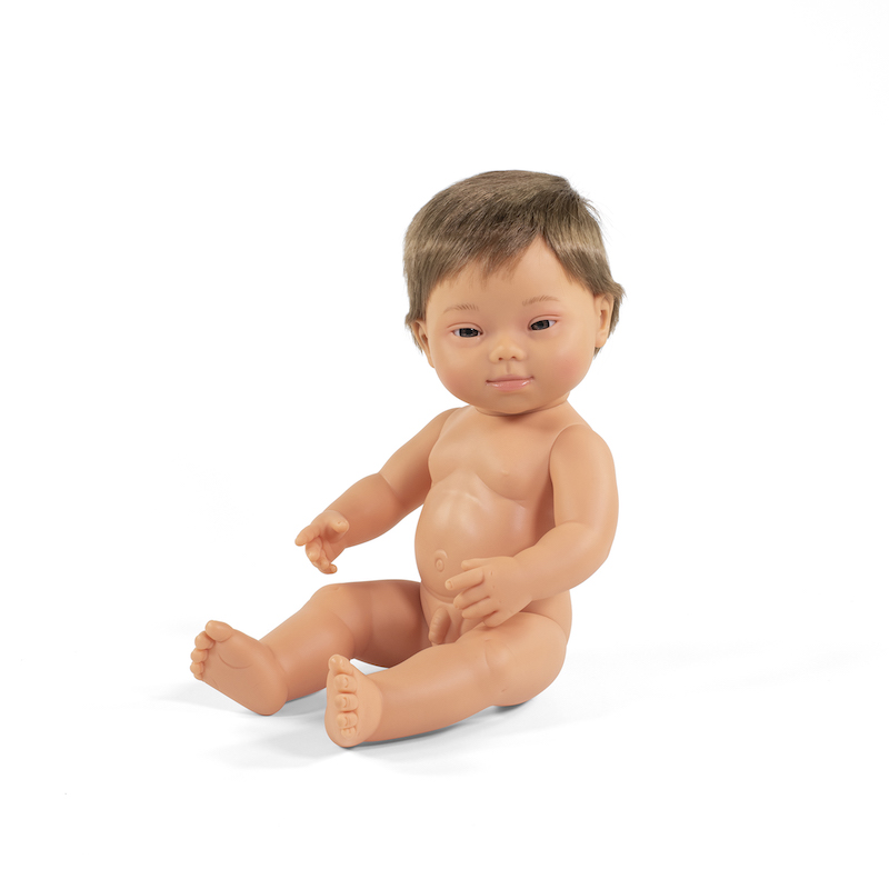 Miniland Down Syndrome Caucasian Boy Doll