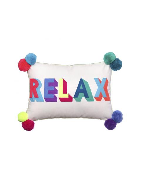 Bombay Duck Relax Embroidered Cushion