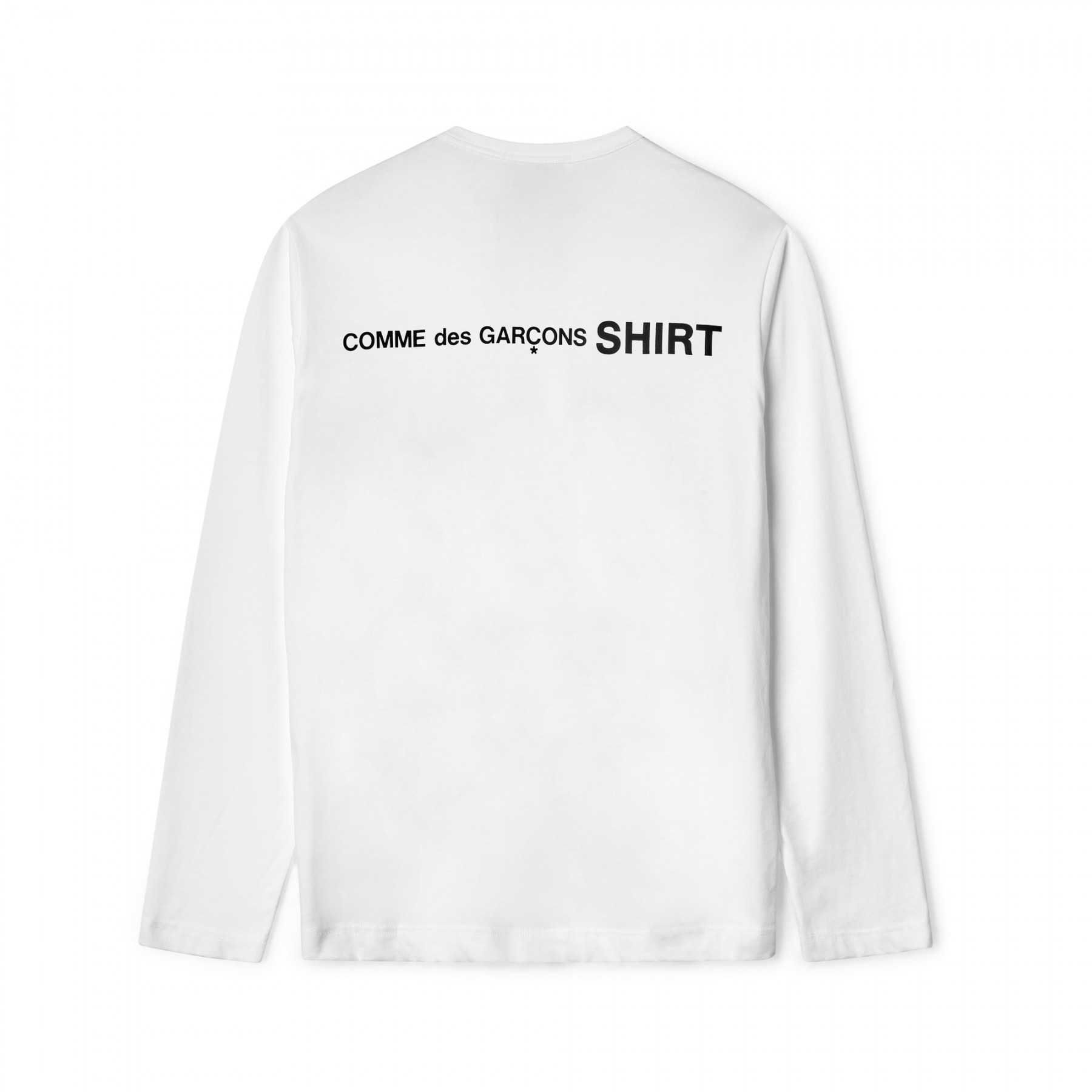Comme Des Garcons Men's Knitted L/s T-Shirt (White) W28115