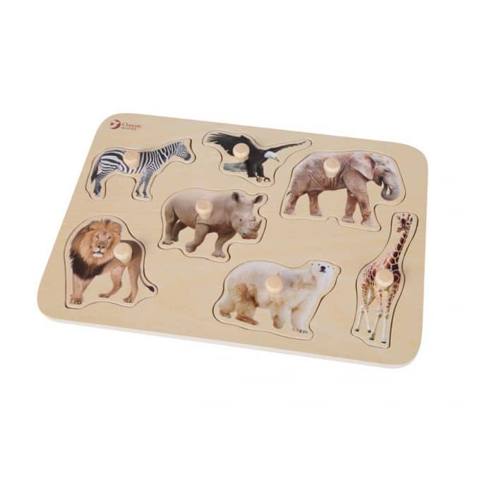 Classic World Animals Safari Puzzle