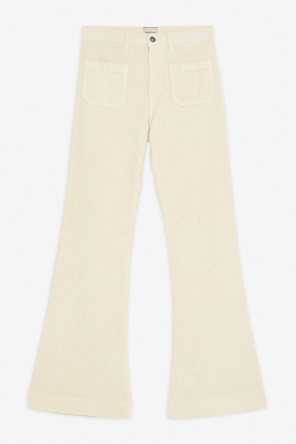 Otto D Ame Beige French Pocket Trousers