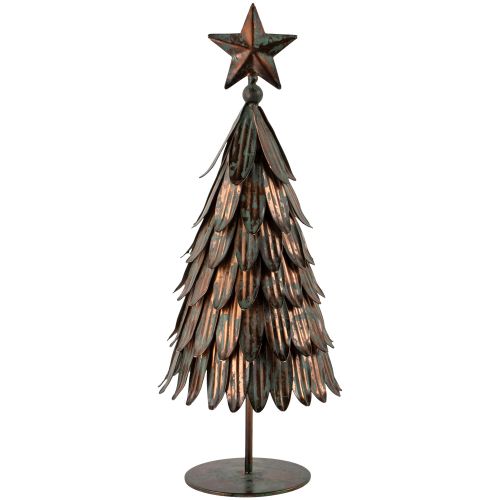 Grand Illusions Small Metal Vintage Christmas Tree