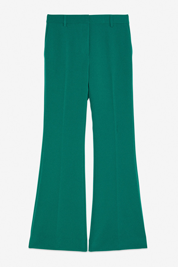 Otto D Ame Green Flare Pants