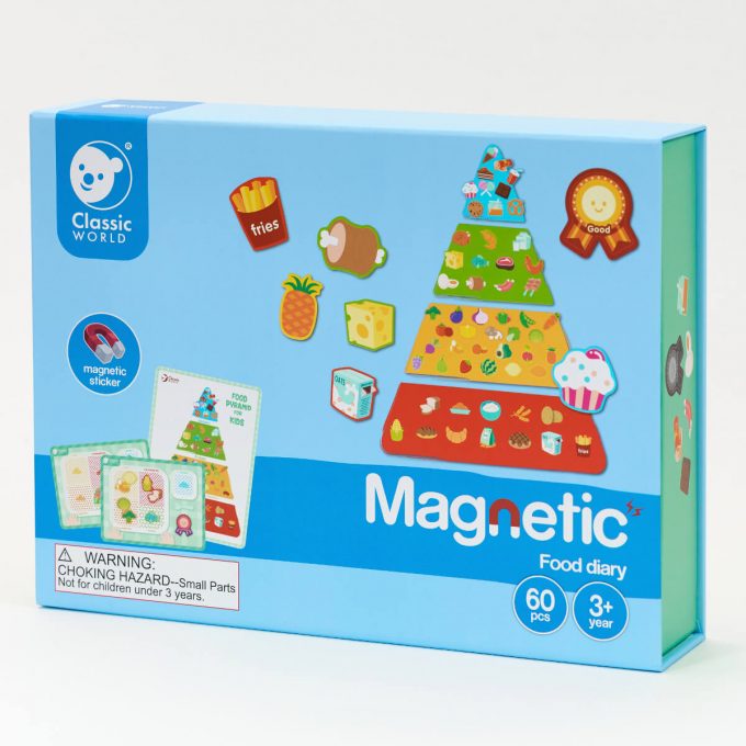 Classic World Healthy Eating Magnetic Box
