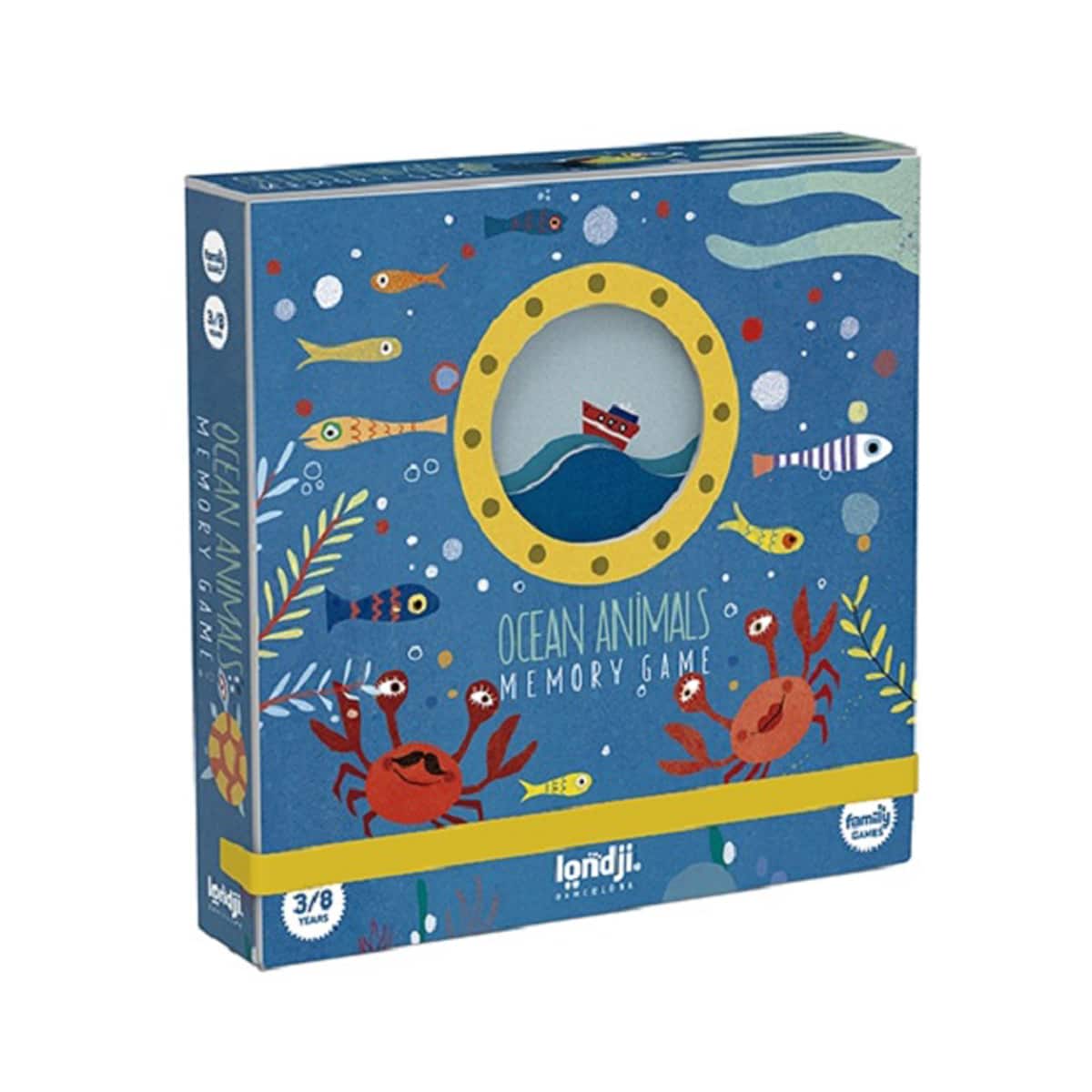 Londji Memory Sea Animals Card Game