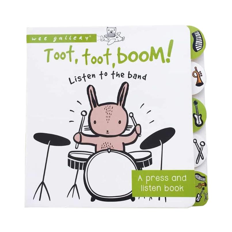 Wee Gallery Sound Book Toot Toot Boom