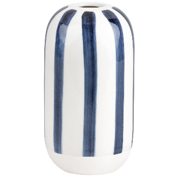 Räder Ink Blue Stoneware Vase