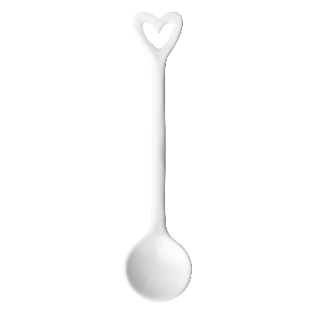 Räder Heart Porcelain Spoon Set of 2