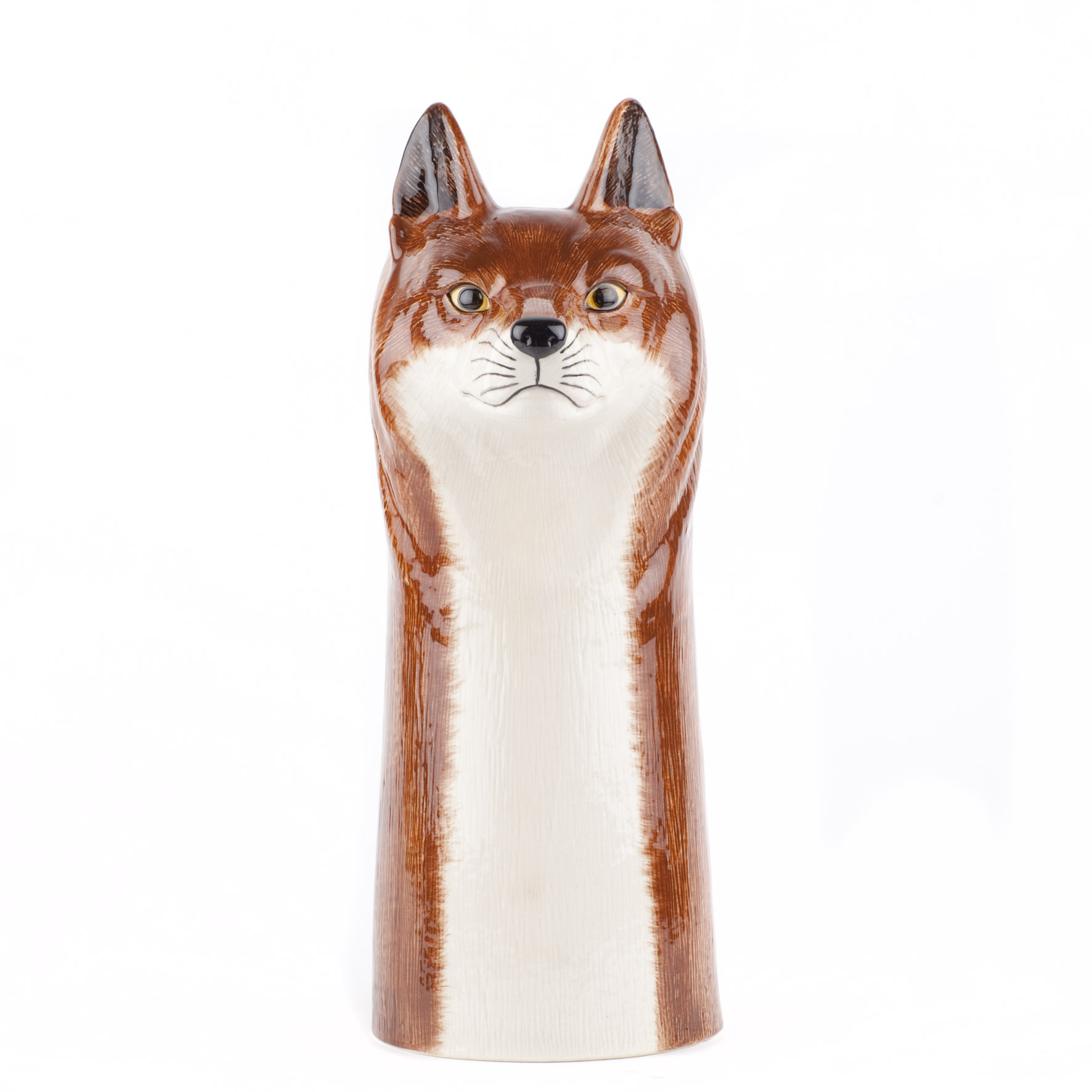 Quail Ceramics Fox Vase