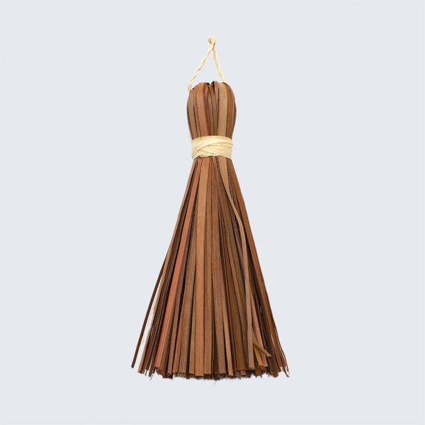 Uganda Craft Collection Decorative Tassel Brown