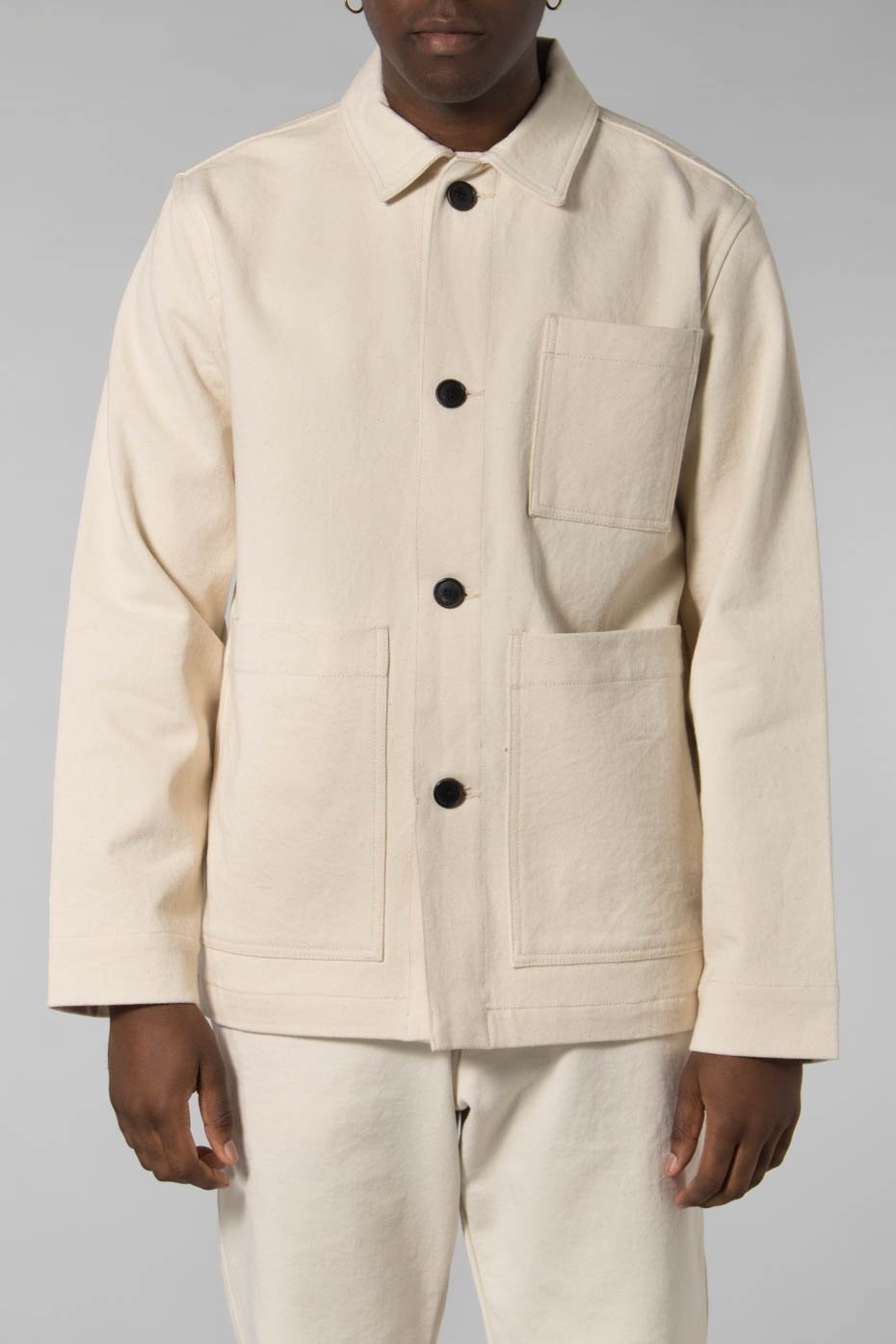 Outland Outland Off White Dubliner Twill Jacket