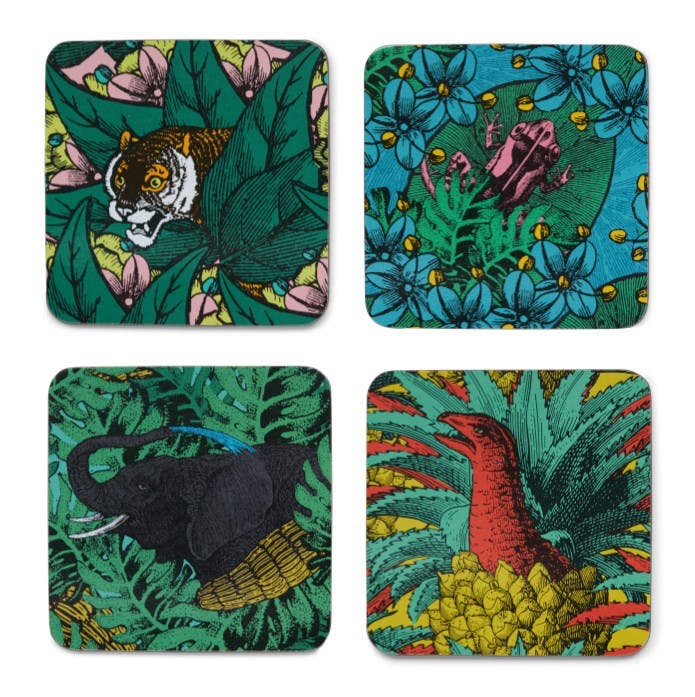 Gangzai Jungle Coasters - Set of 4