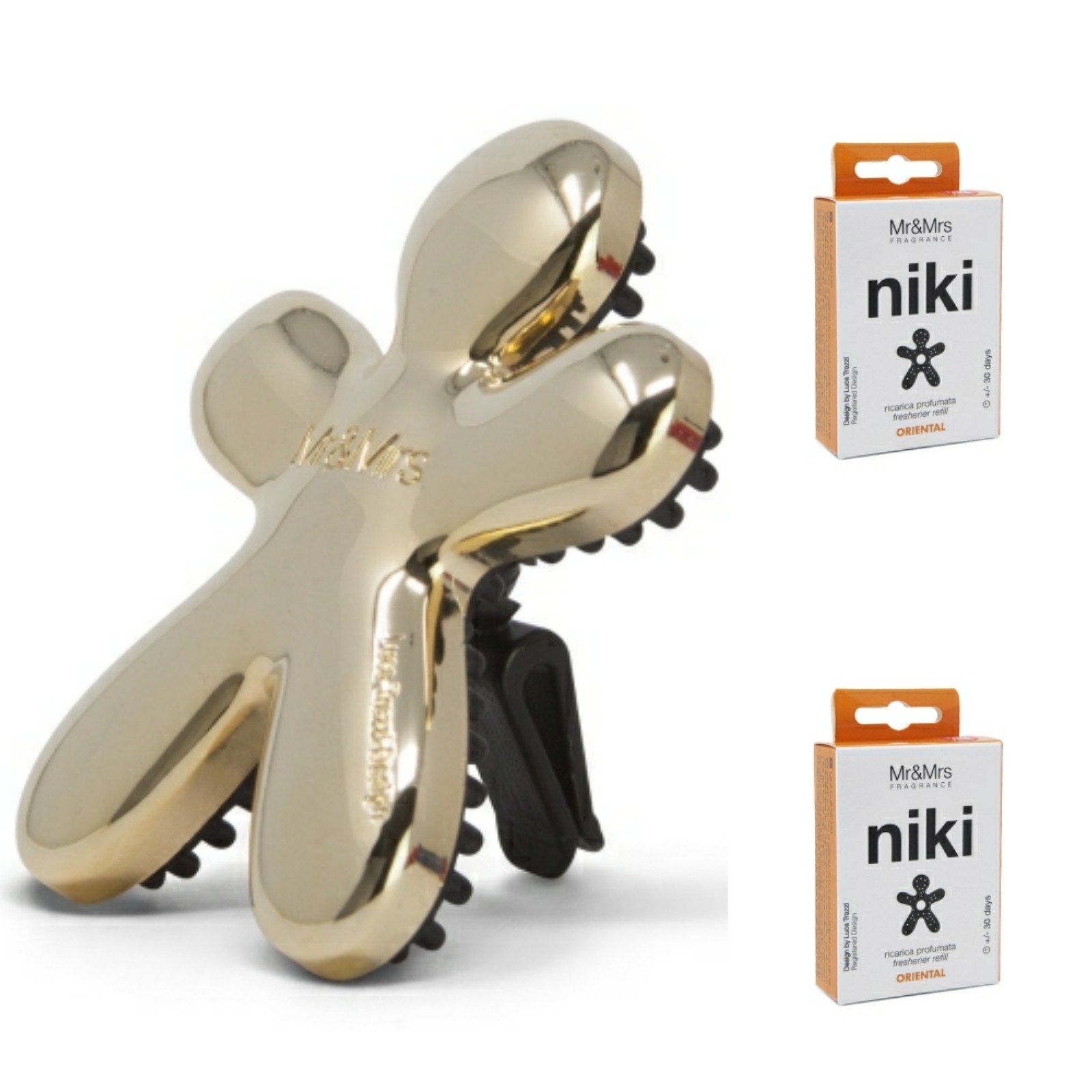 Niki Car Air Freshener + Refill