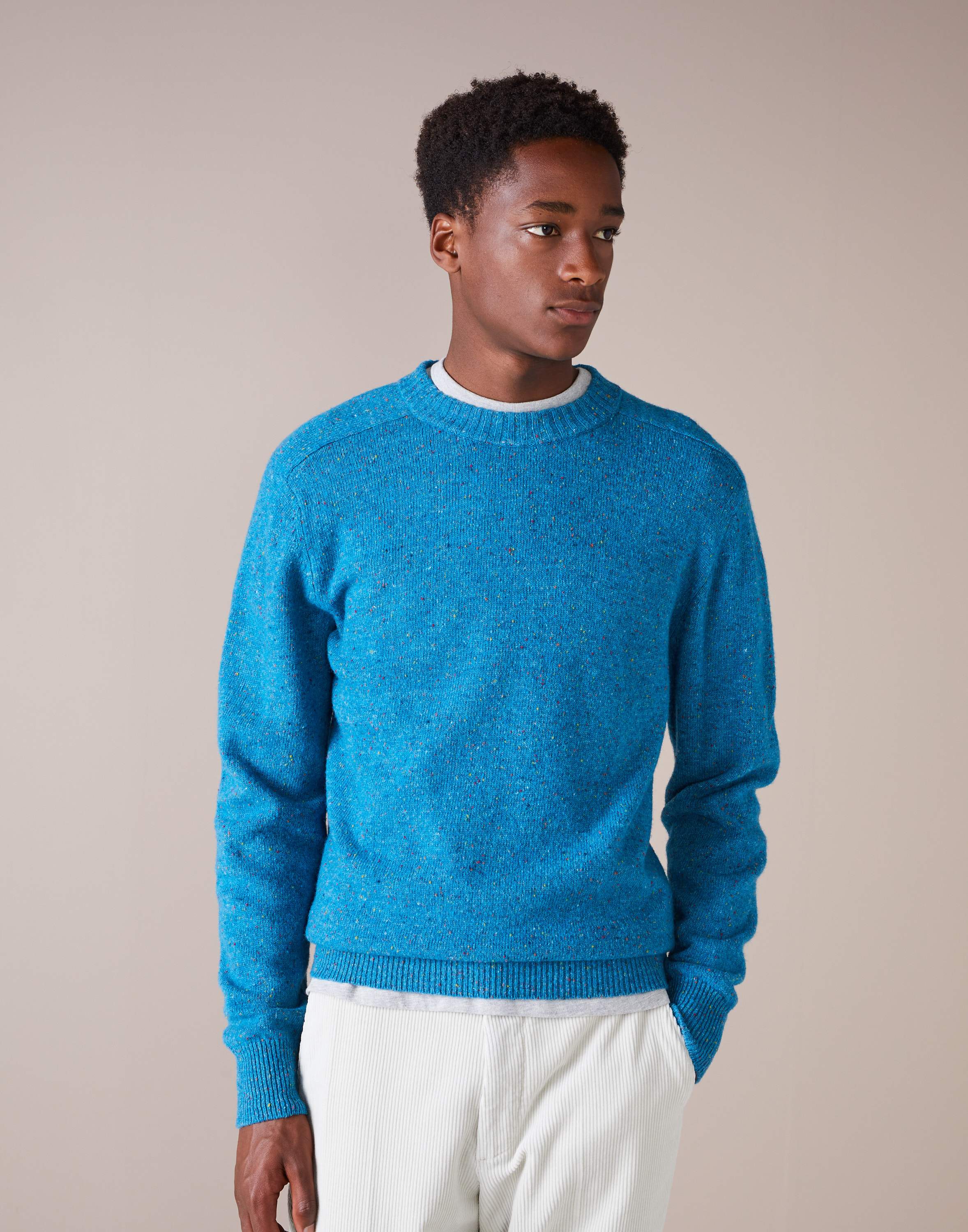 Bellerose Gasha Knit Sweater (Cyan)