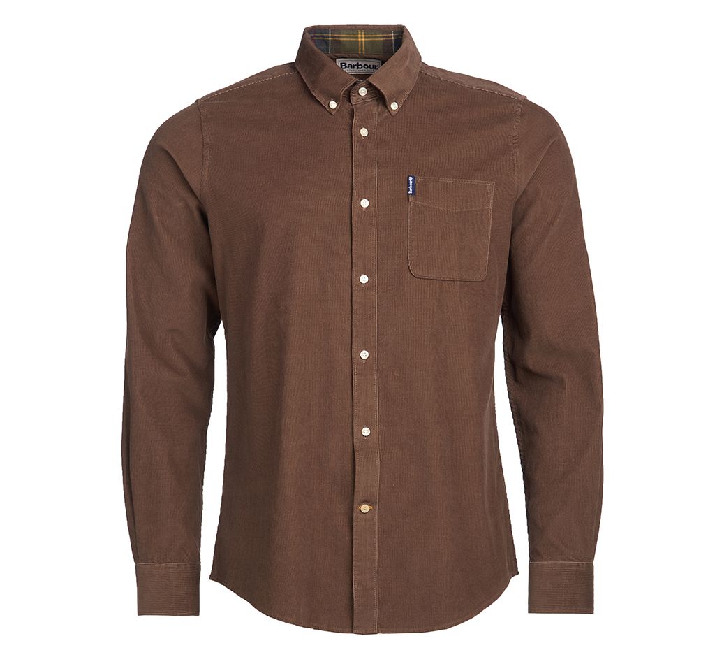Barbour Cord 2 Shirt - Brown