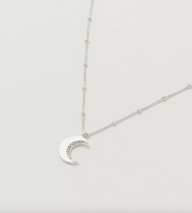 estella-barlett-cz-moon-silver-necklace