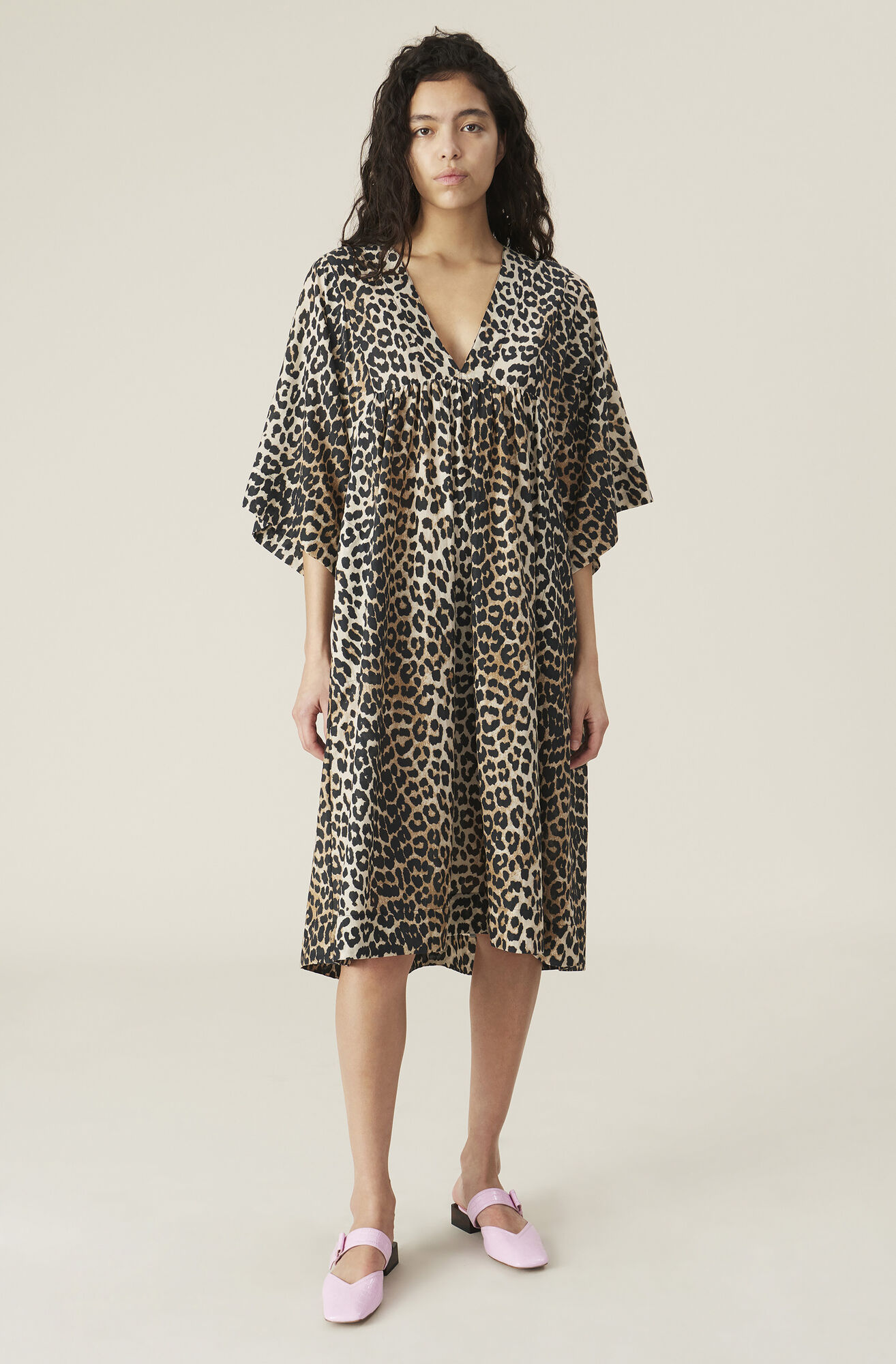 Trouva Cotton Silk Leo Dress