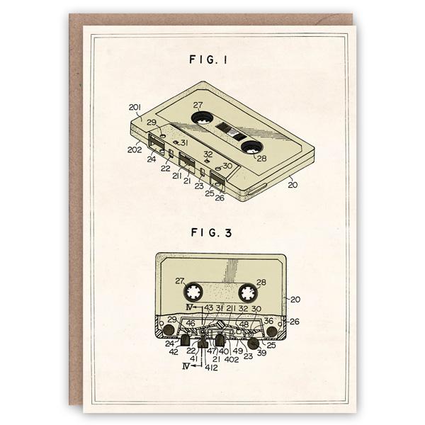 Patent Application Card Compact Cassette