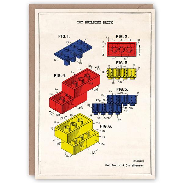 Patent Application Card Lego