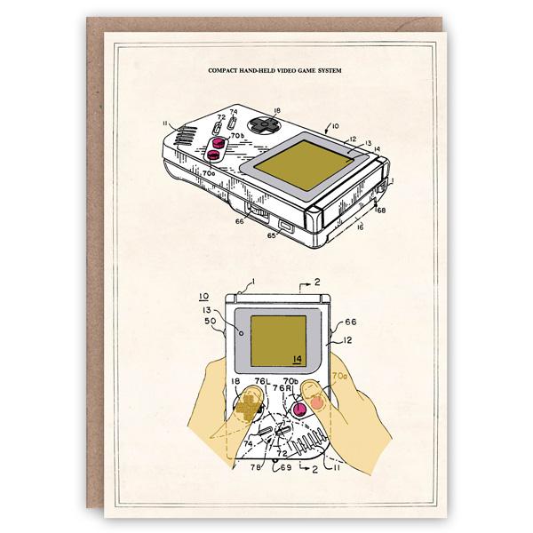 Patent Application Card Game Boy