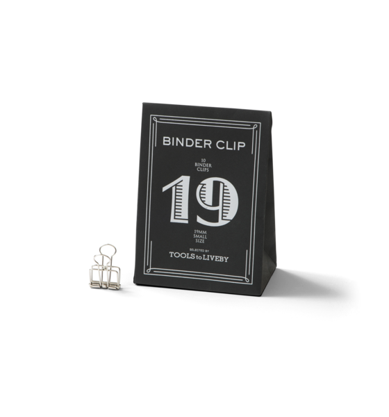 No 19 Binder Clips Silver