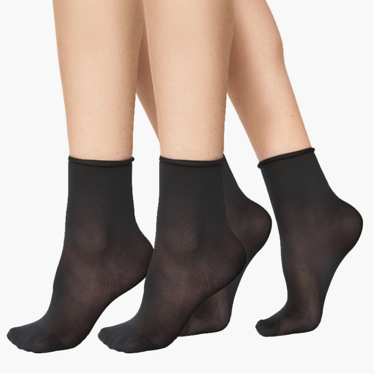 Swedish Stockings 2-Pack Judith Socks - Black/Black